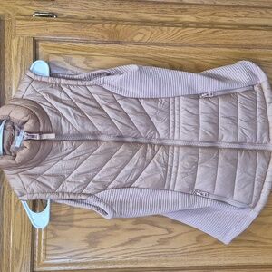 Maurices Women's Quilted Vest Pink